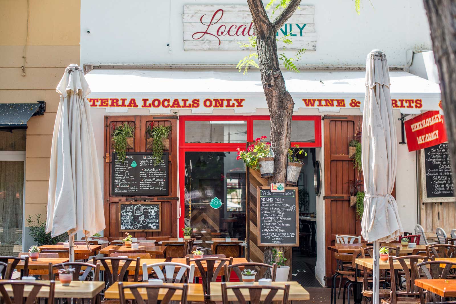 Locals Only Ibiza restaurant